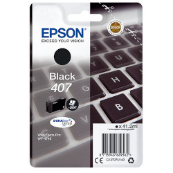Cartridge n°407 d'ink black 2600 pages for EPSON WF 4745