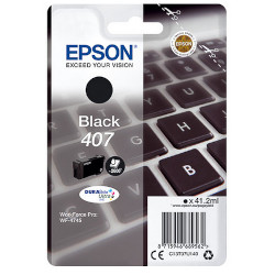 Cartouche n°407 d'encre noir 2600 pages pour EPSON WF 4745