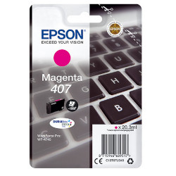 Cartridge n°407 d'ink magenta 1900 pages for EPSON WF 4745