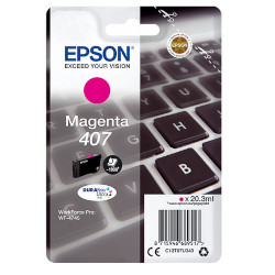 Cartouche n°407 d'encre magenta 1900 pages pour EPSON WF 4745