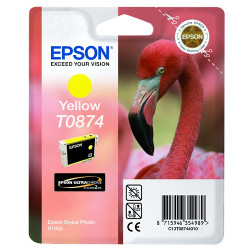 Cartouche jet d'encre jaune 11.4ml pour EPSON Stylus Photo R 1900