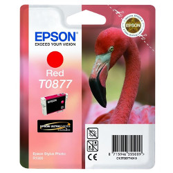 Cartouche jet d'encre rouge 11.4ml pour EPSON Stylus Photo R 1900