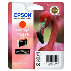 Cartouche jet d'encre orange 11.4ml pour EPSON Stylus Photo R 1900