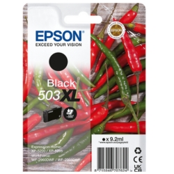 Cartridge n°503XL inkjet black 550pages 9.2ml Piment for EPSON WF 2965 DWF
