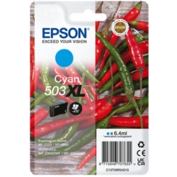 Cartridge n°503XL inkjet cyan 470pages 6.4ml Piment for EPSON WF 2960 DWF