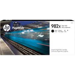 Cartouche N°982X jet d'encre noir 20.000 pages pour HP PageWide PRO Color MFP 780