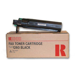 Cartouche type 1260 toner noir 5000 pages 430351 pour RICOH Fax 3320