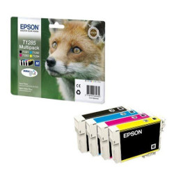 Multipack 4 couleurs 1 BKx6ml  CMY 3x4ml pour EPSON Stylus S 22