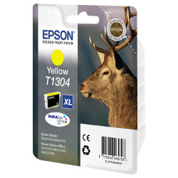 Cartouche jet d'encre jaune XL cerf 10.1ml pour EPSON WF 7515