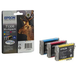 Multipack 3 couleurs CMY cerf 3x10ml  pour EPSON Stylus SX 525