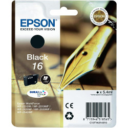 Cartridge N°16 plume black 175 pages for EPSON WF 2540