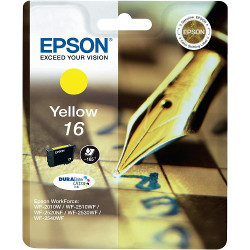 Cartouche N°16 plume jaune 165 pages pour EPSON WF 2750