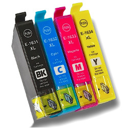 Pack N°16XL plume 4 colors 32.4 ml 1850 pages for EPSON WF 2520