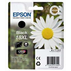 Cartridge N°18XL inkjet black 11.5 ml 470 pages for EPSON XP 225