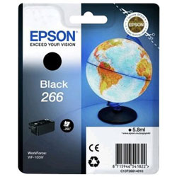 Cartridge inkjet black 250 pages for EPSON WF 100