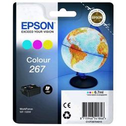 Cartridge inkjet color 200 pages for EPSON WF 100