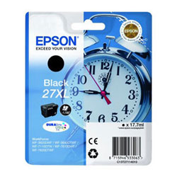 Cartridge N°27XL inkjet black 1100 pages for EPSON WF 7210