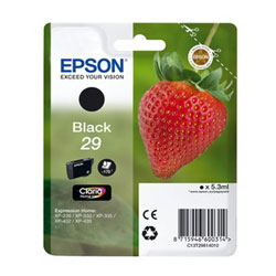 Cartridge N°29 inkjet black 5.3ml for EPSON XP 455