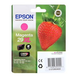 Cartouche N°29XL jet d'encre magenta 6.4ml pour EPSON XP 345