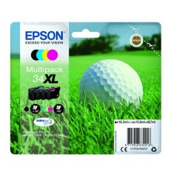 Pack N°34XL 4 colors BK 16.3ML cmy 3X 10.8ML for EPSON WF 3725