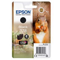 Cartridge N°378 black 240 pages for EPSON XP 8605