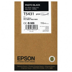 Cartridge black photo 110 ml for EPSON Stylus Pro 7600