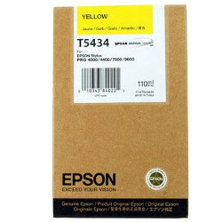 Yellow cartridge 110 ml T6134 for EPSON Stylus Pro 7600