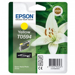 Yellow cartridge 520 pages 13ml DD for EPSON Stylus Photo R 2400