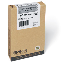 Cartouche gris clair 220 ml nouv réf T6039 pour EPSON Stylus Pro 9800