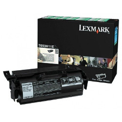 Cartouche toner noir 25000 pages pour IBM-LEXMARK T 654