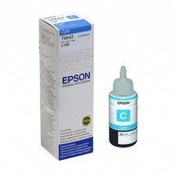 Bouteille 664 recharge d'encre cyan 70ml pour EPSON ECOTANK ET 3600