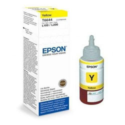 Bouteille 664 recharge d'encre jaune 70ml pour EPSON L 565