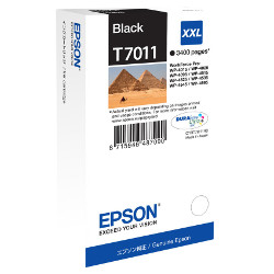 Cartridge inkjet black T7011 XXL 3400 pages for EPSON WP 4535