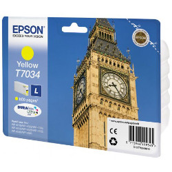 Cartouche jet d'encre jaune L 800 pages pour EPSON WP 4025