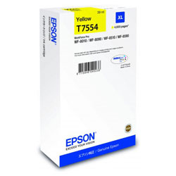 Cartouche jet d'encre jaune HC 4000 pages pour EPSON WF 8010