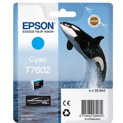 Cartouche jet d'encre cyan 25.9ml pour EPSON SCP 600