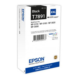 Ink cartridge black 4000 pages XXL for EPSON WF 5620