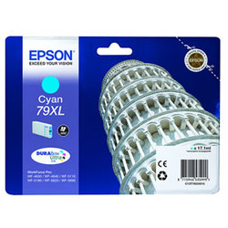 Cartouche N°79XL jet d'encre cyan 2000 pages  pour EPSON WF 5190