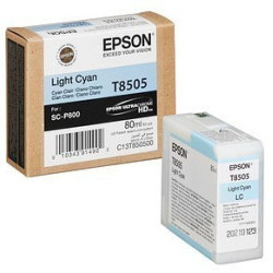 Ink cartridge cyan claire 80ml for EPSON SURECOLOR P 800