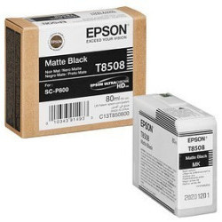 Black ink cartridge matt 80ml for EPSON SURECOLOR P 800