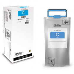 Recharge d'encre cyan 735.2ml 75.000 pages pour EPSON WF R 8590