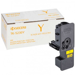 Cartouche toner jaune 2200 pages 1T02R9ANL0 pour KYOCERA ECOSYS M5521