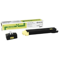 Cartouche toner jaune 6000 pages  pour KYOCERA TASKalfa 2550CI