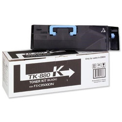 Cartouche toner noir 25000 pages pour KYOCERA FS C8500 MFP