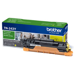 Cartouche toner jaune 1000 pages pour BROTHER DCP L3510