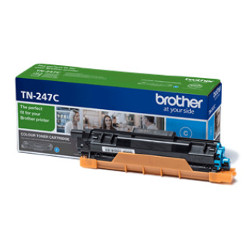 Cartouche toner cyan 2300 pages pour BROTHER DCP L3550