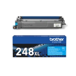 Cartridge de cyan toner originale TN-248XLC 2300 pages for BROTHER DCP L3515