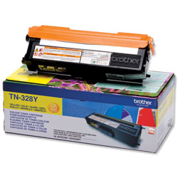 Toner cartridge yellow 6000 pages for BROTHER HL 4570