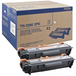 Black toner cartridge 2x12000 pages  for BROTHER HL 6180