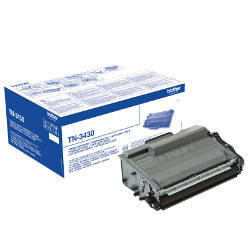 Cartouche toner noir 3000 pages TN-3430 pour BROTHER HL L5200